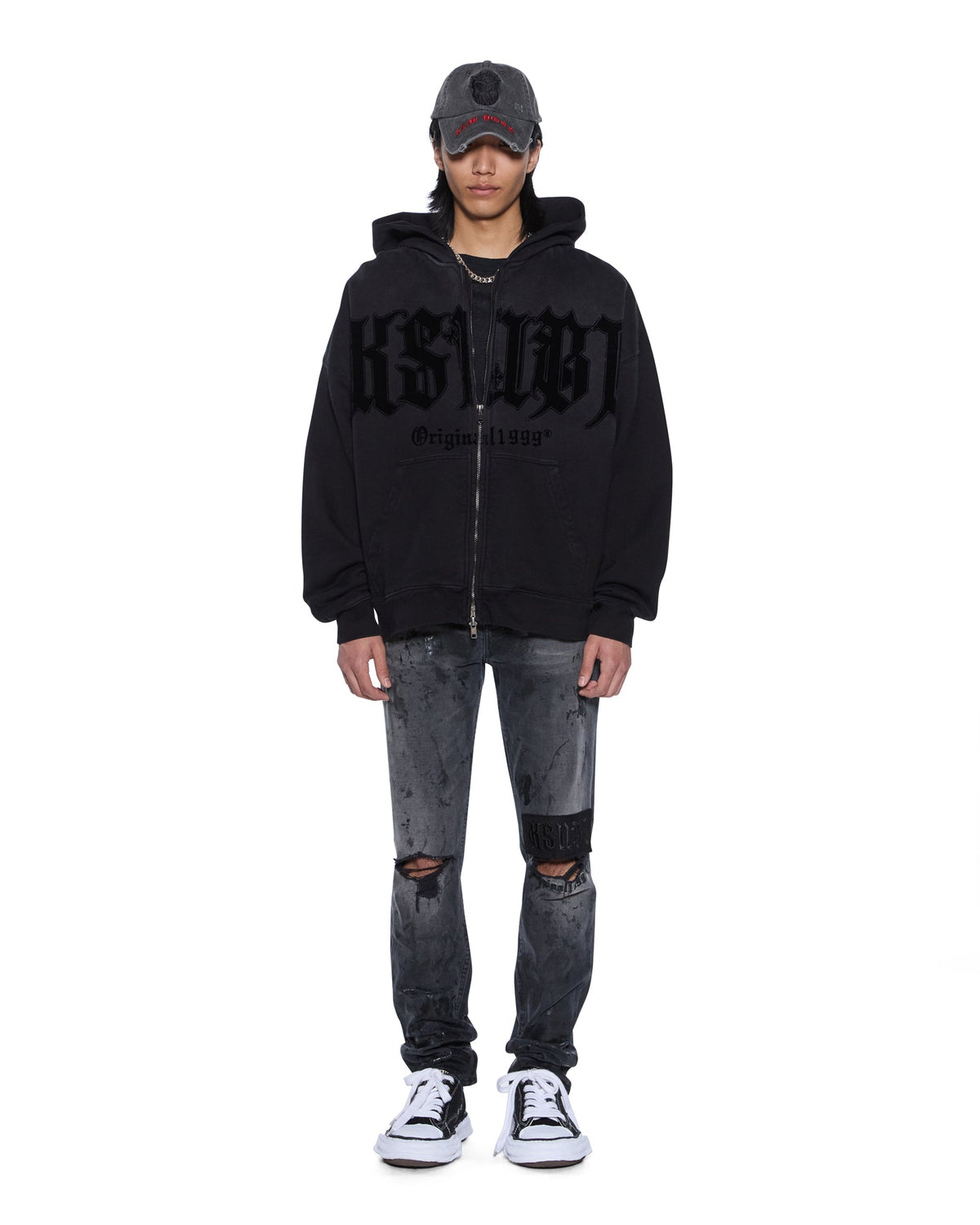 KSTUDIO EKCESS HOODIE BLACK FADE