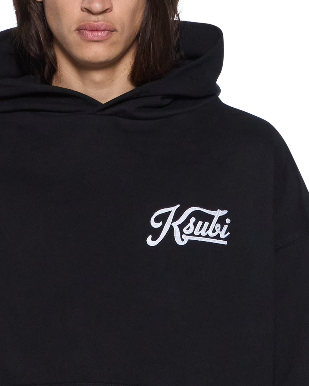MENS OUTFIELD EKCESS HOODIE BLACK FLEECE