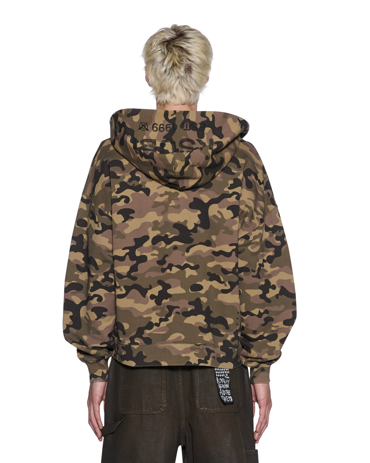 ZIP THRU HALEN HOODIE CAMO