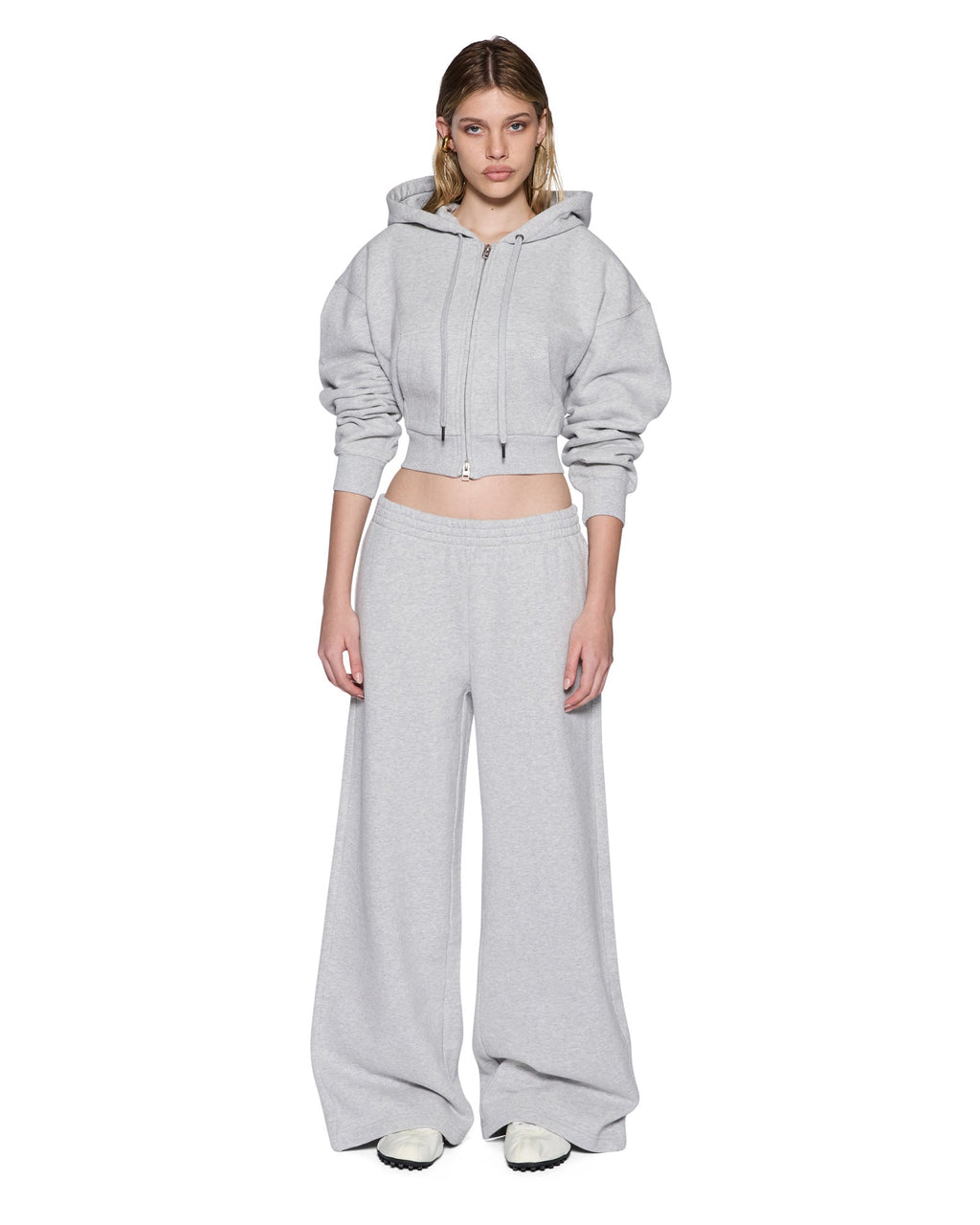 Womens Origin Trakpant Grey Straight Pants - Grey