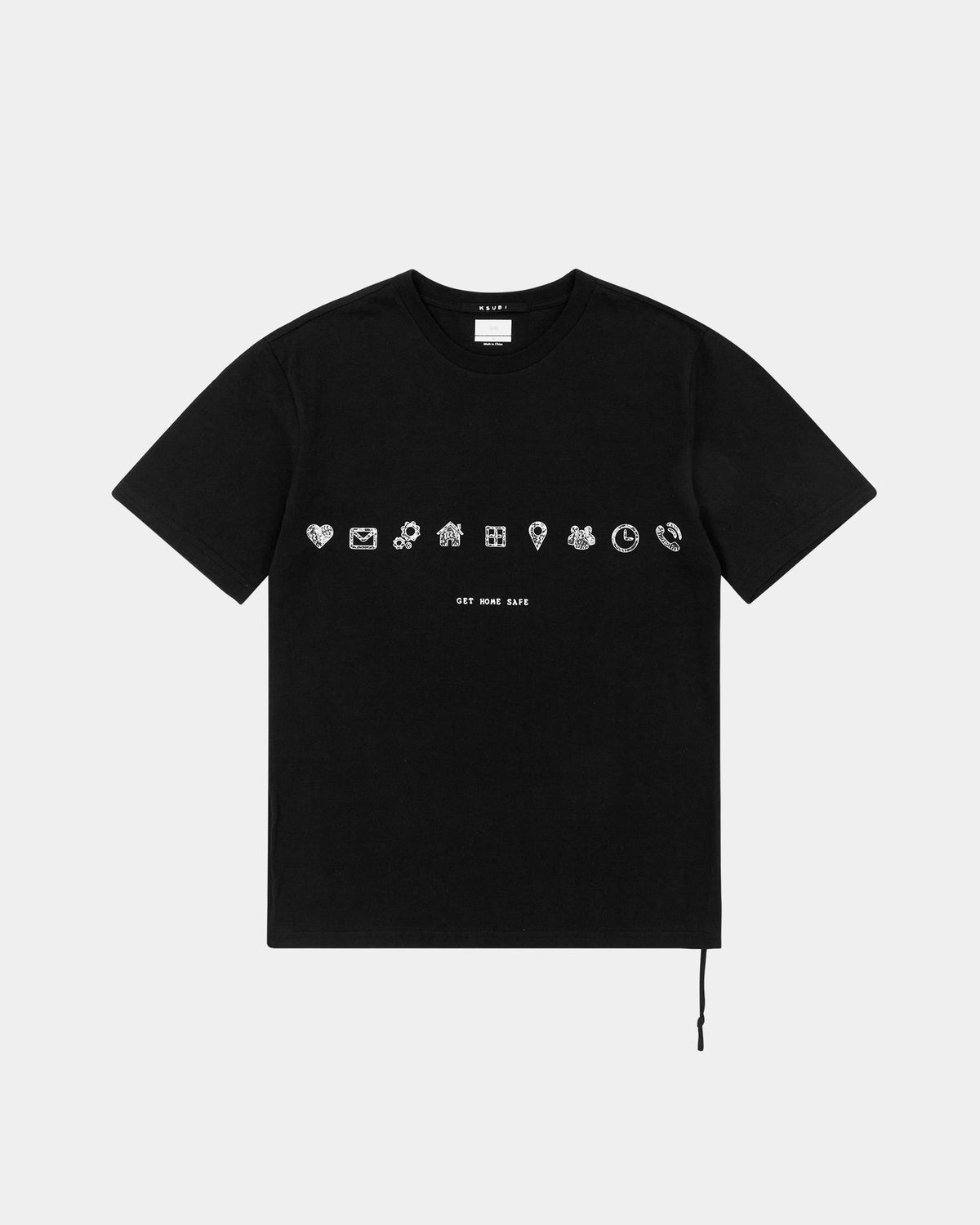 IKONIK KASH SS TEE JET BLACK