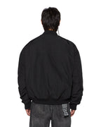 MENS INTRUDER BOMBER JACKET BLACK JACKETS