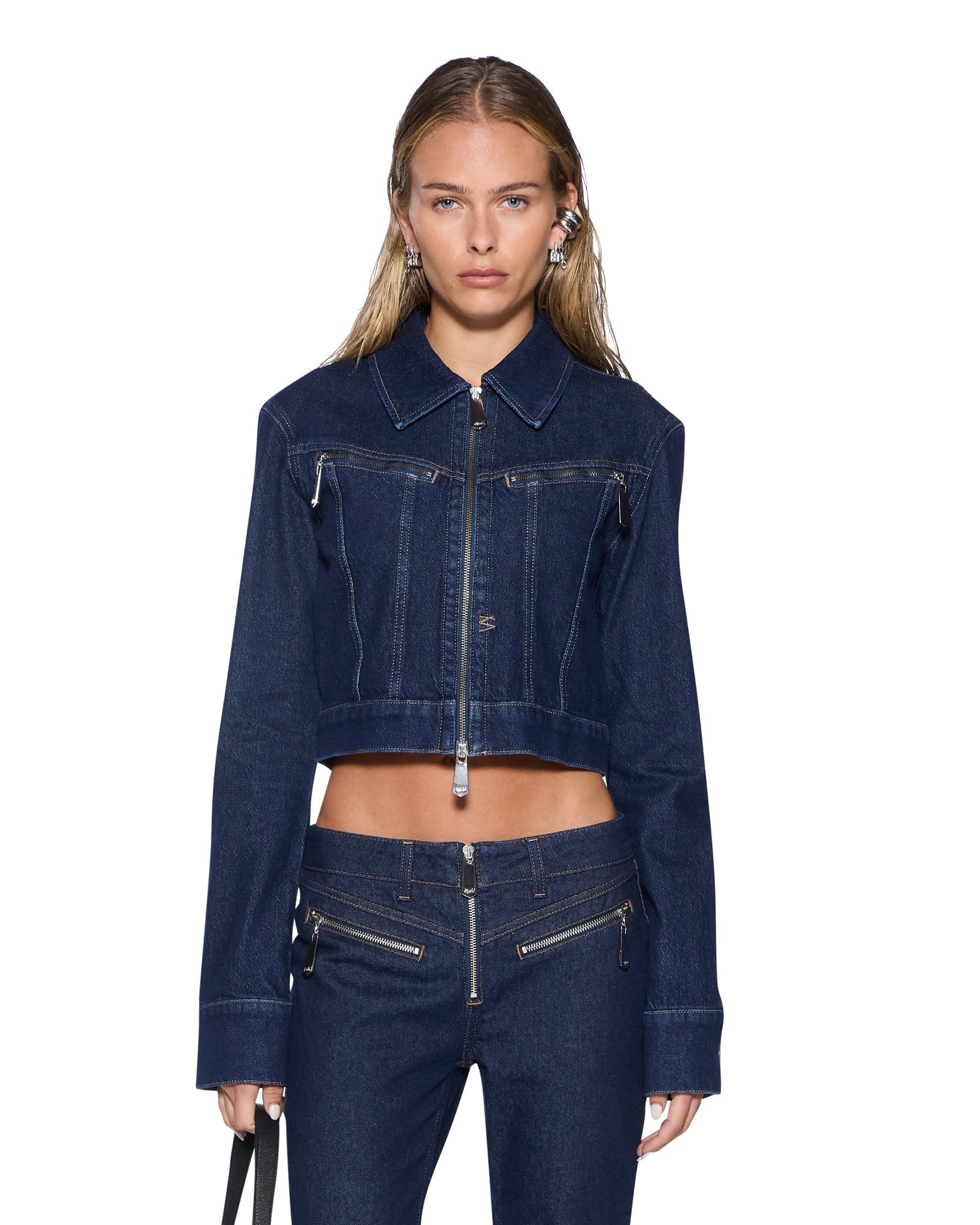 SLIM TRUCKER JACKET ORIGINAL RINSE