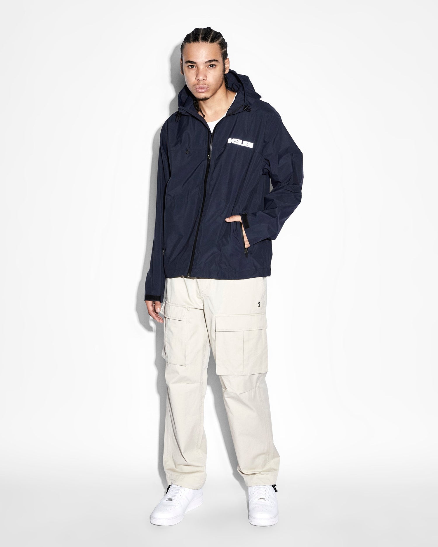 ALLTIME SPRAY JACKET NAVY