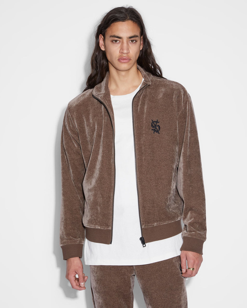 MENS ANTIDOTE TRACK JACKET OLIVE JACKETS