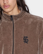 MENS ANTIDOTE TRACK JACKET OLIVE JACKETS
