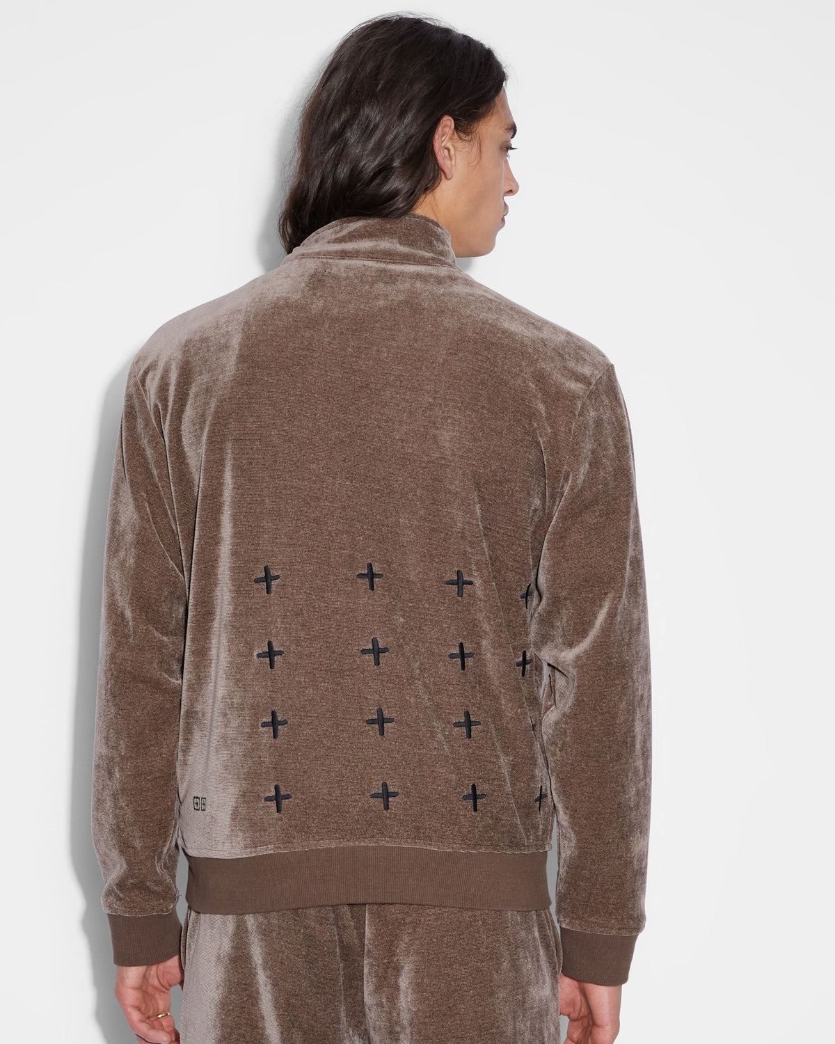 MENS ANTIDOTE TRACK JACKET OLIVE JACKETS