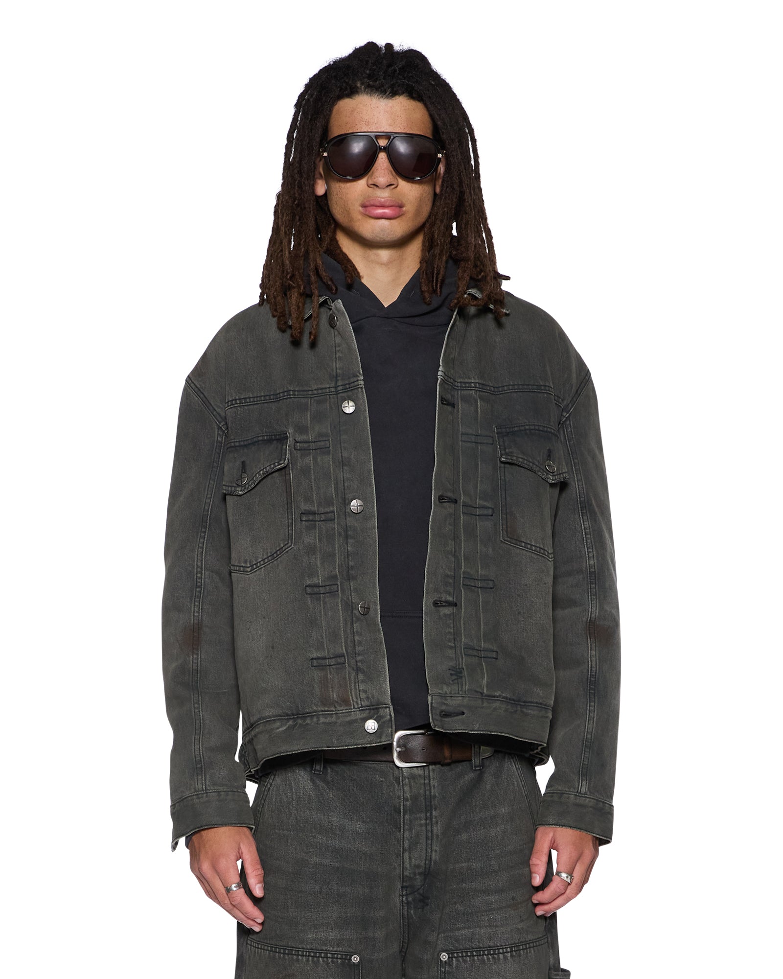 MENS  DOUBLEDOWN JACKET MEKANIK GREY REGULAR JACKETS