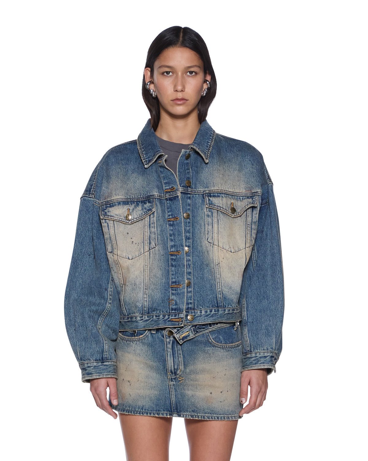 RELAX TRUCKER JACKET DUNE