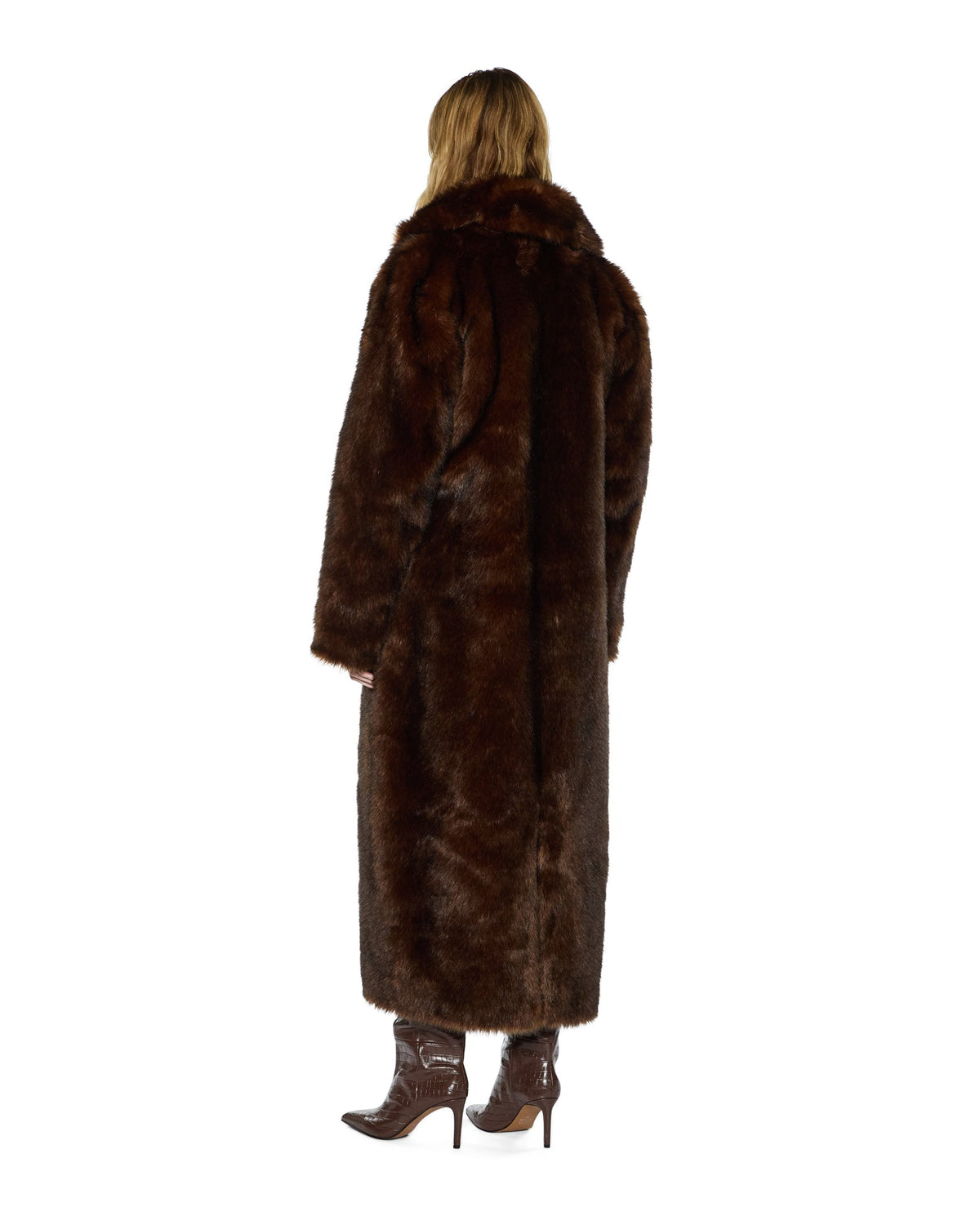 WOMENS ALTON FAUX FUR JACKET TAWNY JACKETS