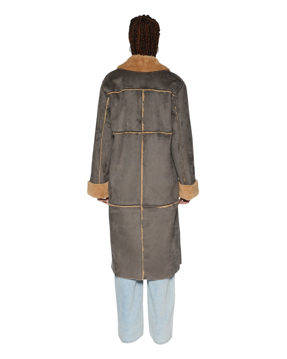 HUSTLER COAT STEEL/TAN