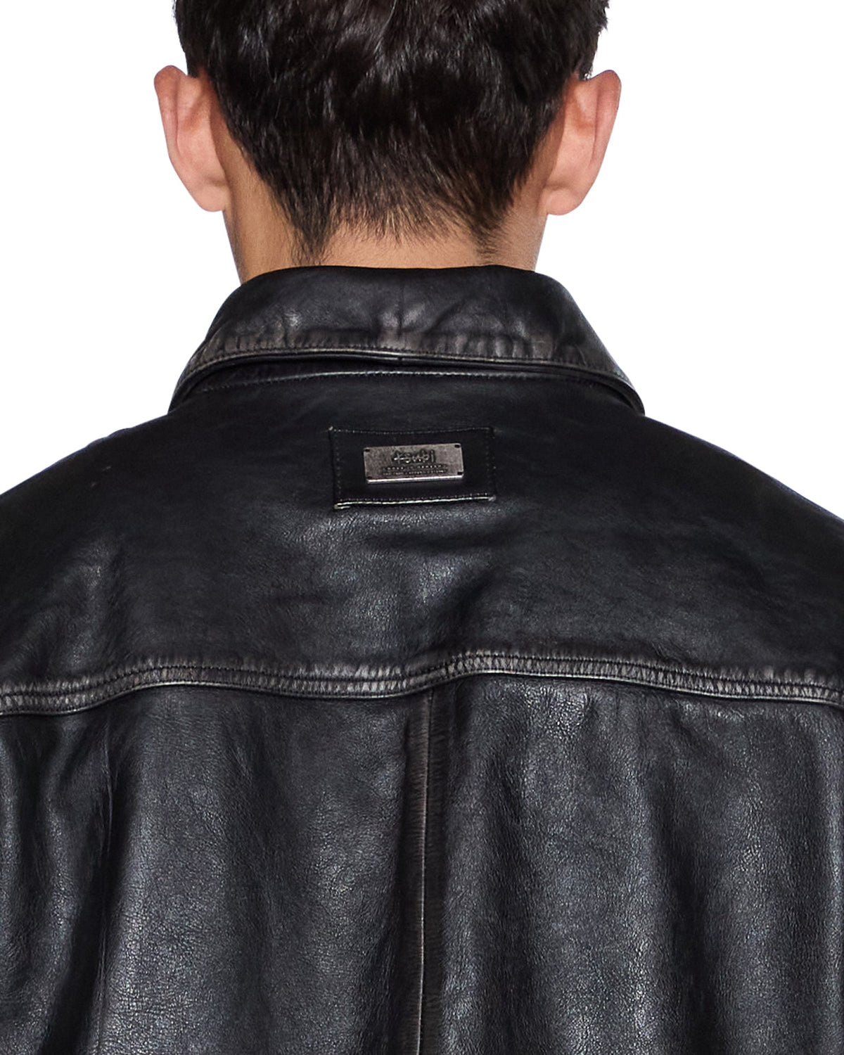 MENS ELDORADO LEATHER JACKET BLACK JACKETS