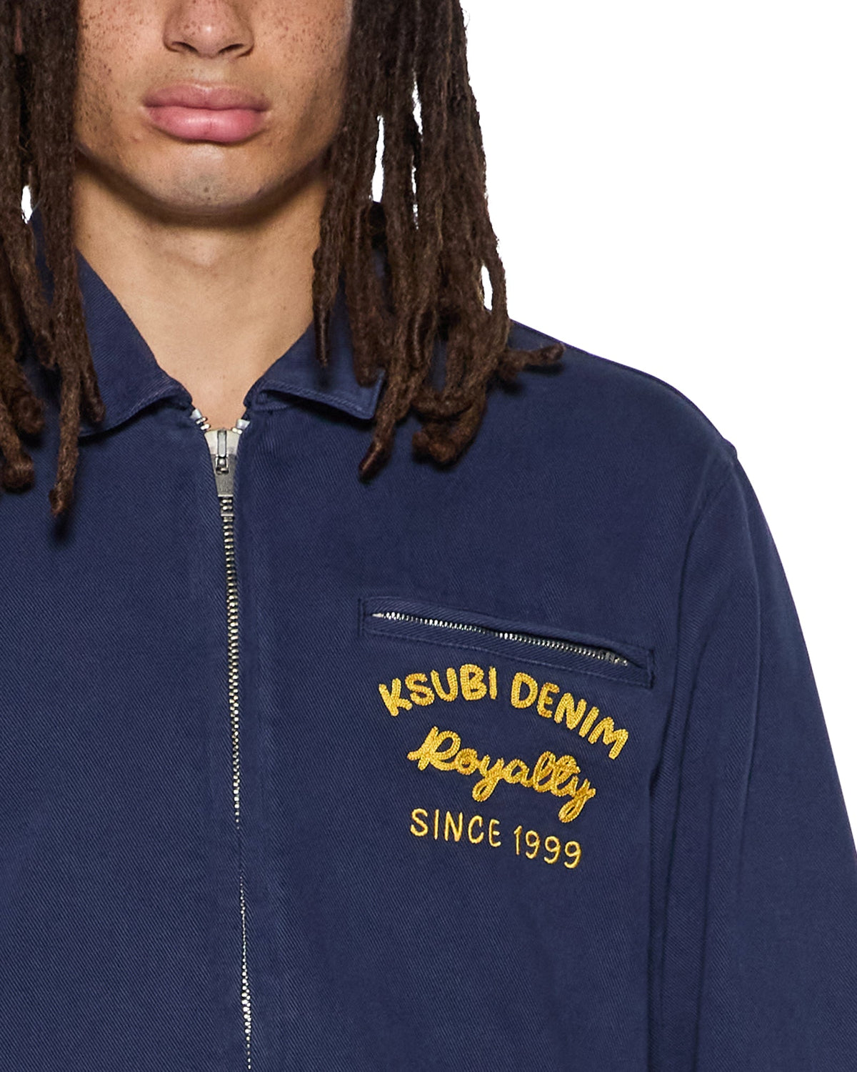 MECHANIK CHAINSTITCH JACKET INK BLUE