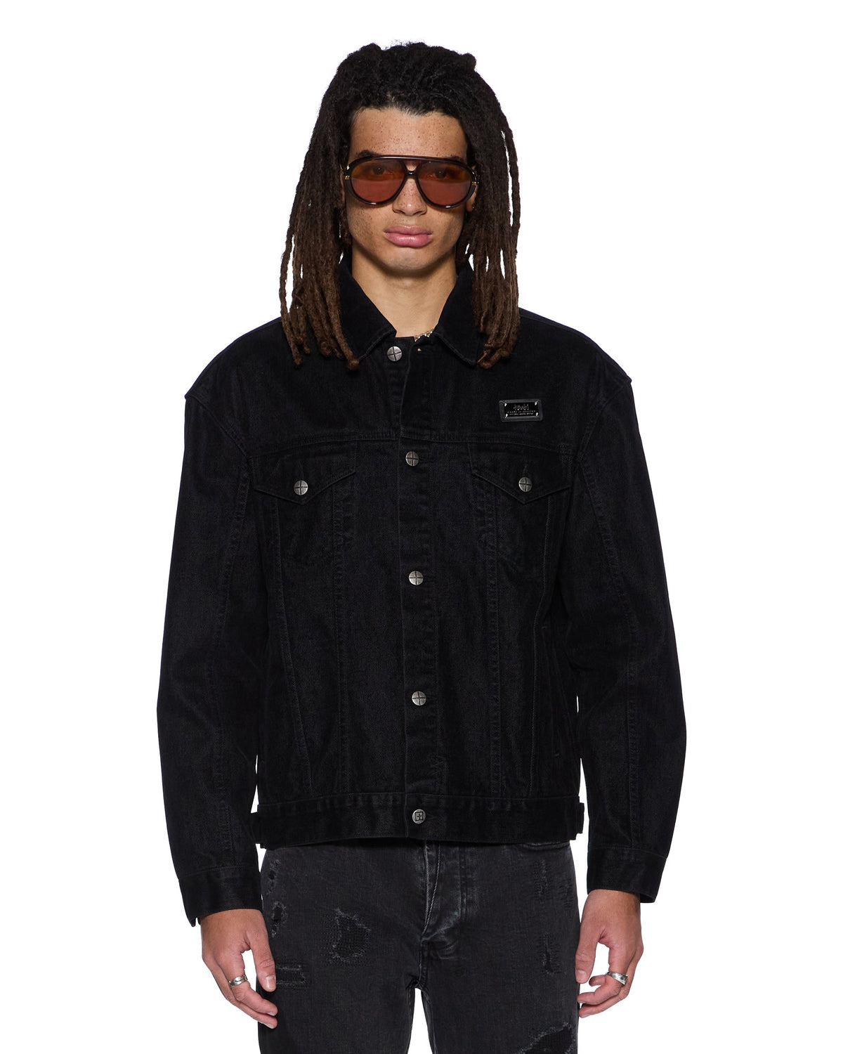 OH G JACKET FLOCKED BLACK