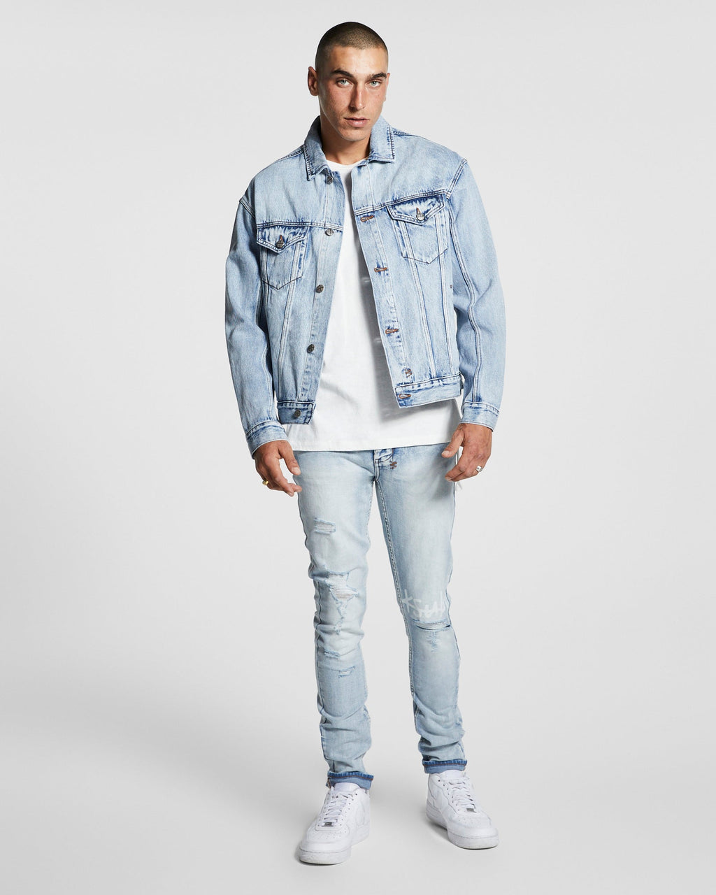 Mens Van Winkle 1999 City High Skinny Denim Jeans - Denim