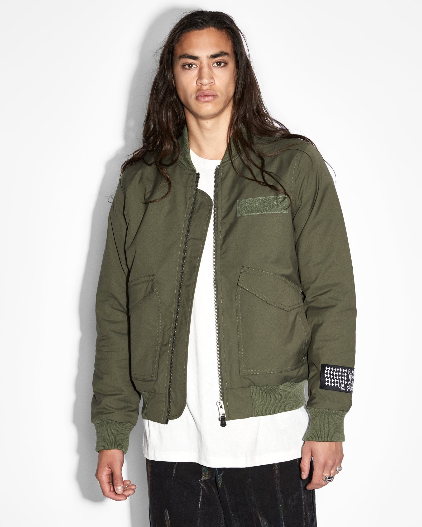 ROYALTY BOMBER JACKET KHAKI