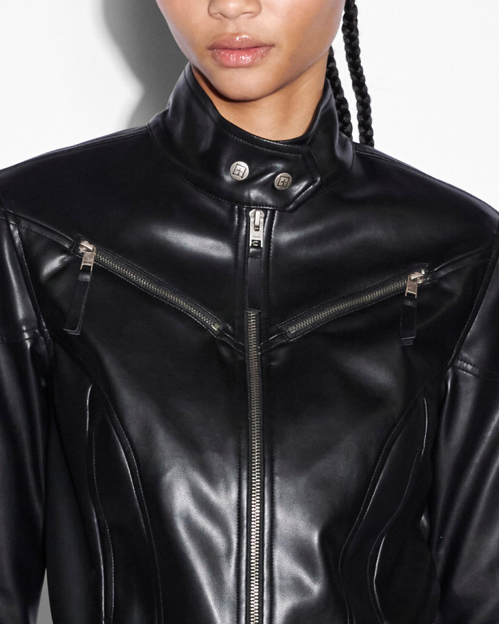 WOMENS  VIVIENNE JACKET BLACK SLIM JACKETS