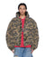 MENS  PLATED BOMBER JACKET CAMO BOXY JACKETS