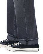 MENS ANTI K SELVEDGE CHICAGO BLACK DENIM JEANS