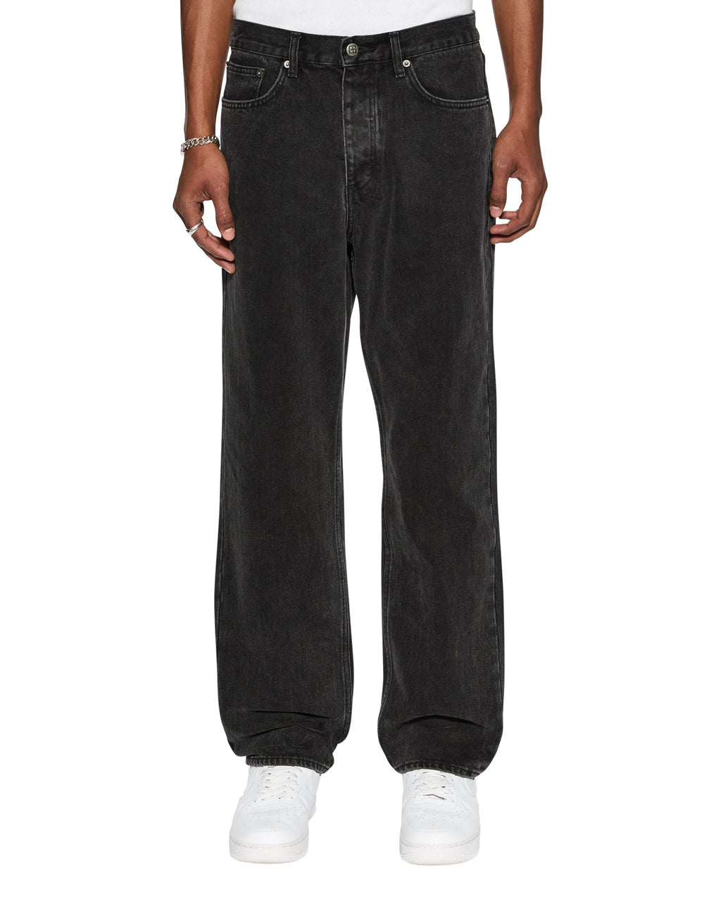 MENS ANTI K NOIR DENIM JEANS
