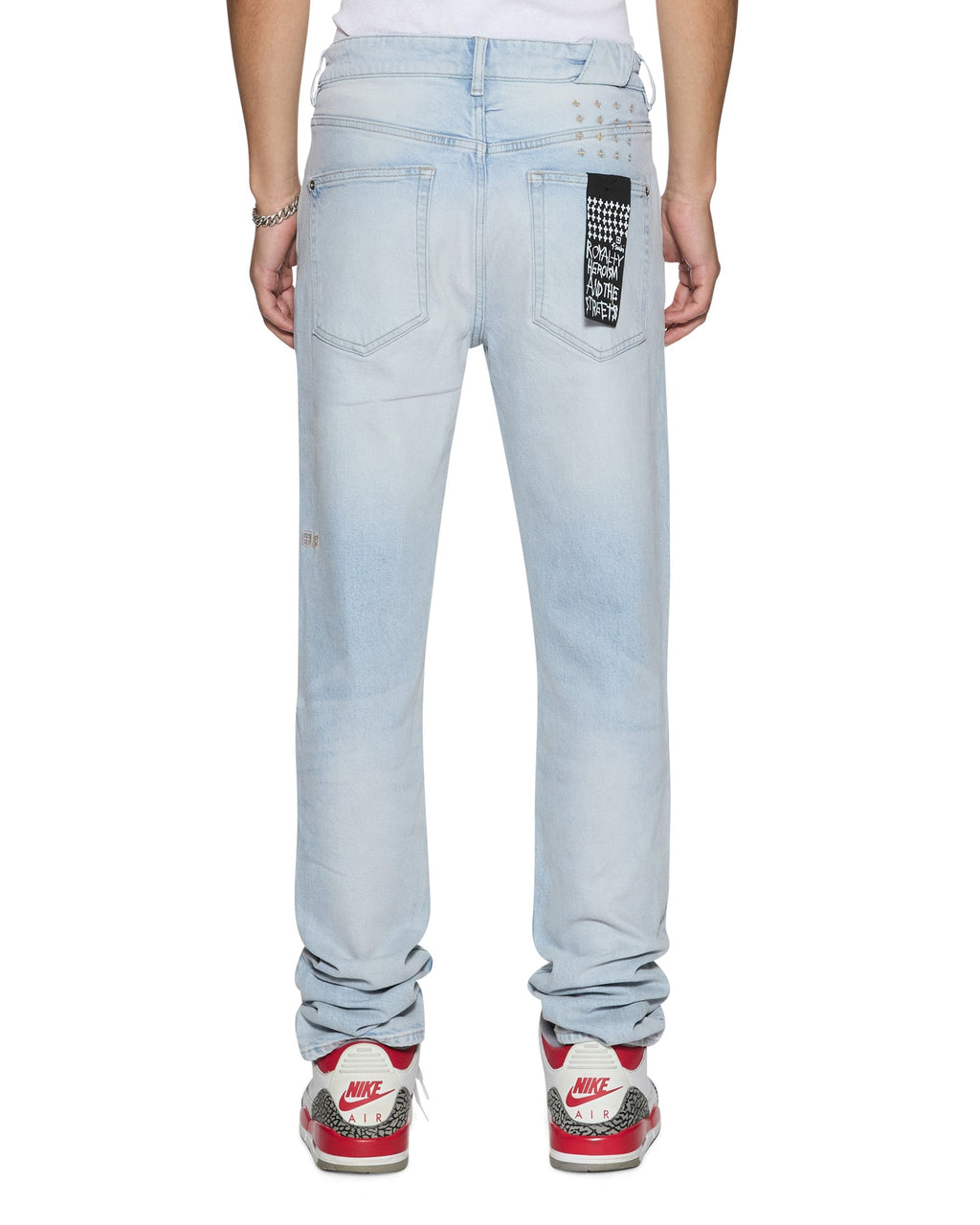 MENS CHITCH KSTELLAR EFFECT DENIM JEANS
