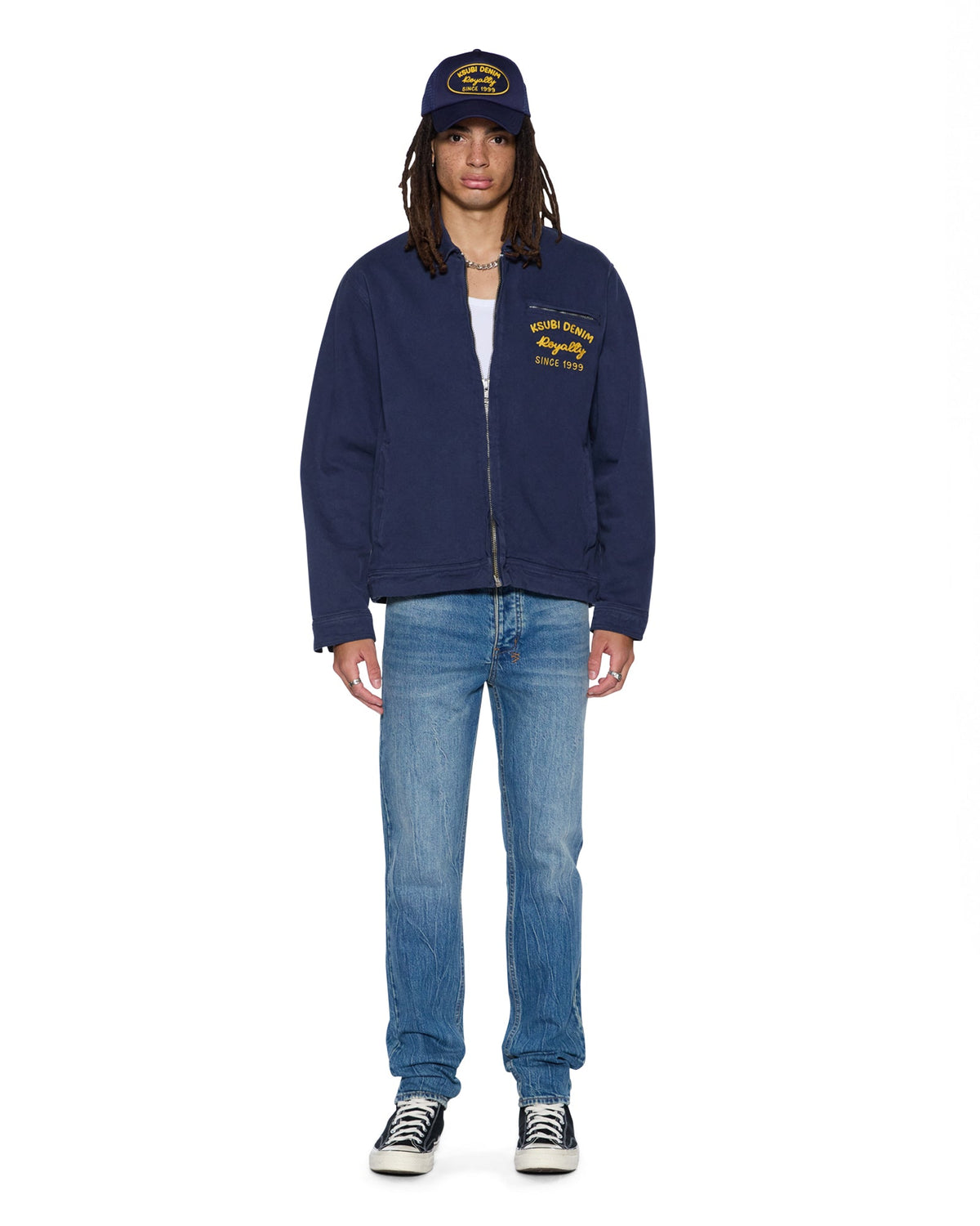 MENS CHITCH TEXAS BLUE DENIM JEANS
