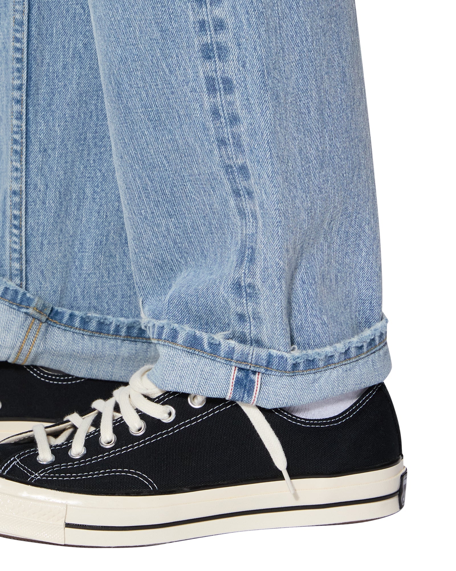 MENS HAZLOW SELVEDGE SYDNEY BLUE DENIM JEANS
