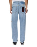 MENS HAZLOW SELVEDGE SYDNEY BLUE DENIM JEANS