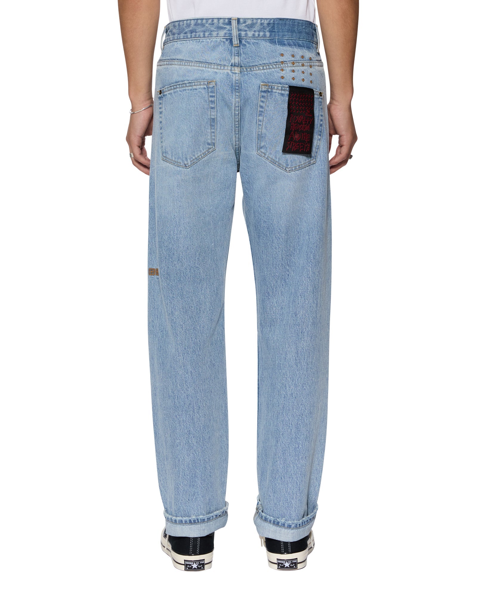 MENS HAZLOW SELVEDGE SYDNEY BLUE DENIM JEANS
