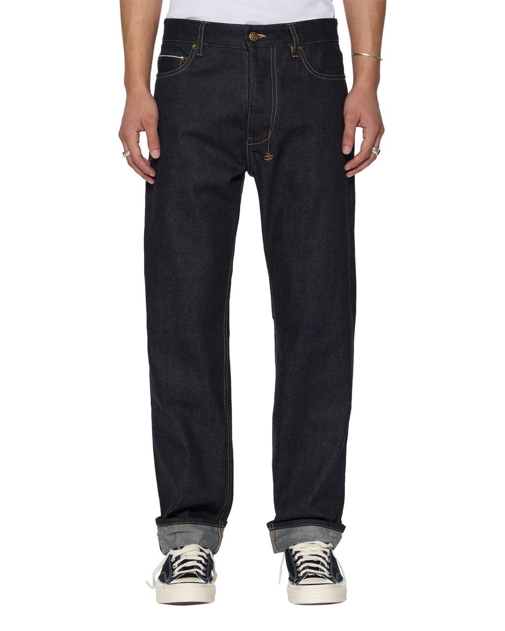 MENS HAZLOW SELVEDGE RAW DENIM JEANS