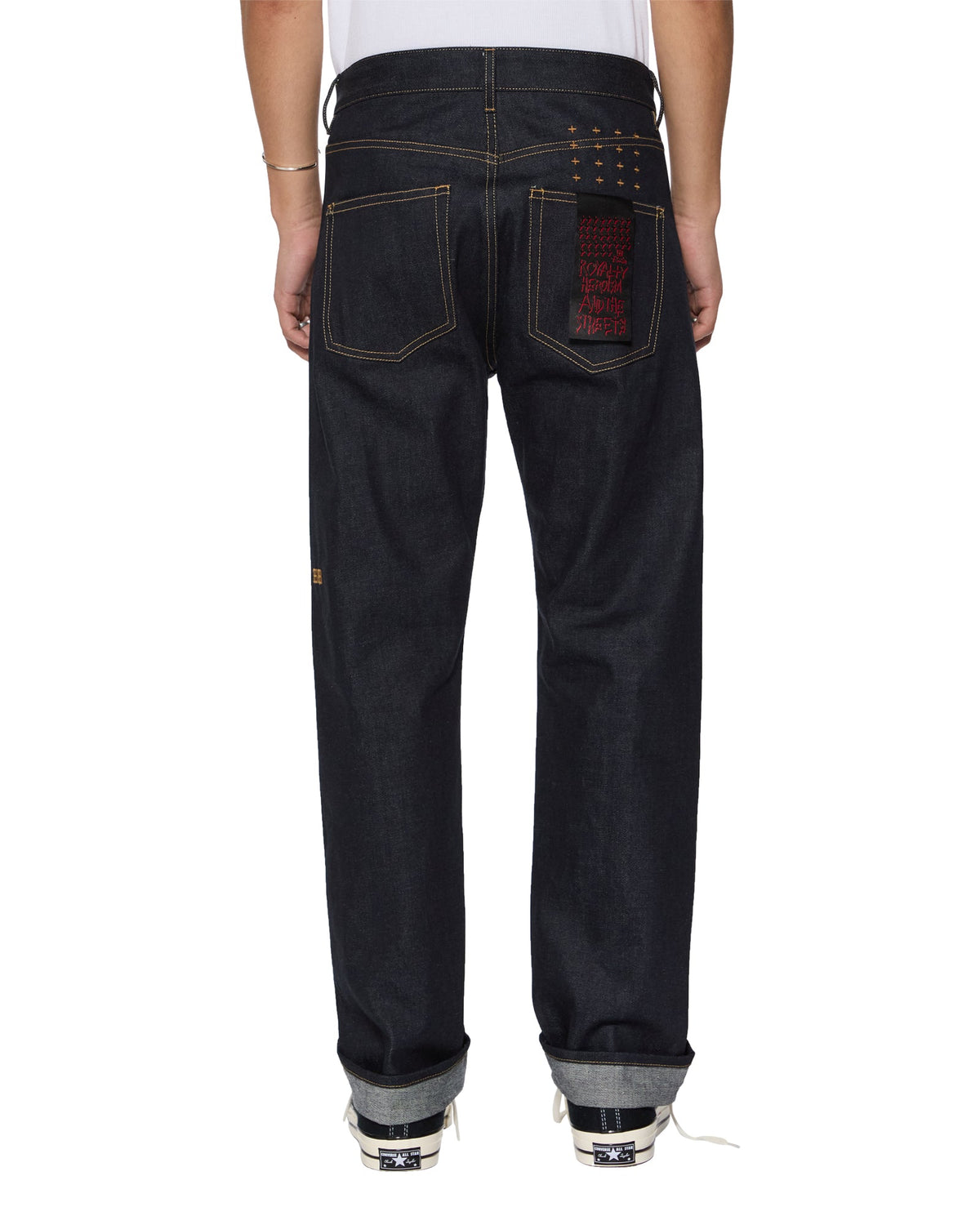MENS HAZLOW SELVEDGE RAW DENIM JEANS