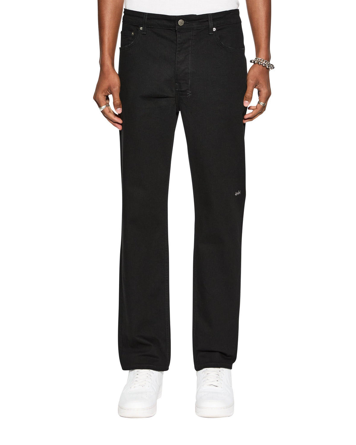 MENS HAZLOW BLACK JACK DENIM JEANS