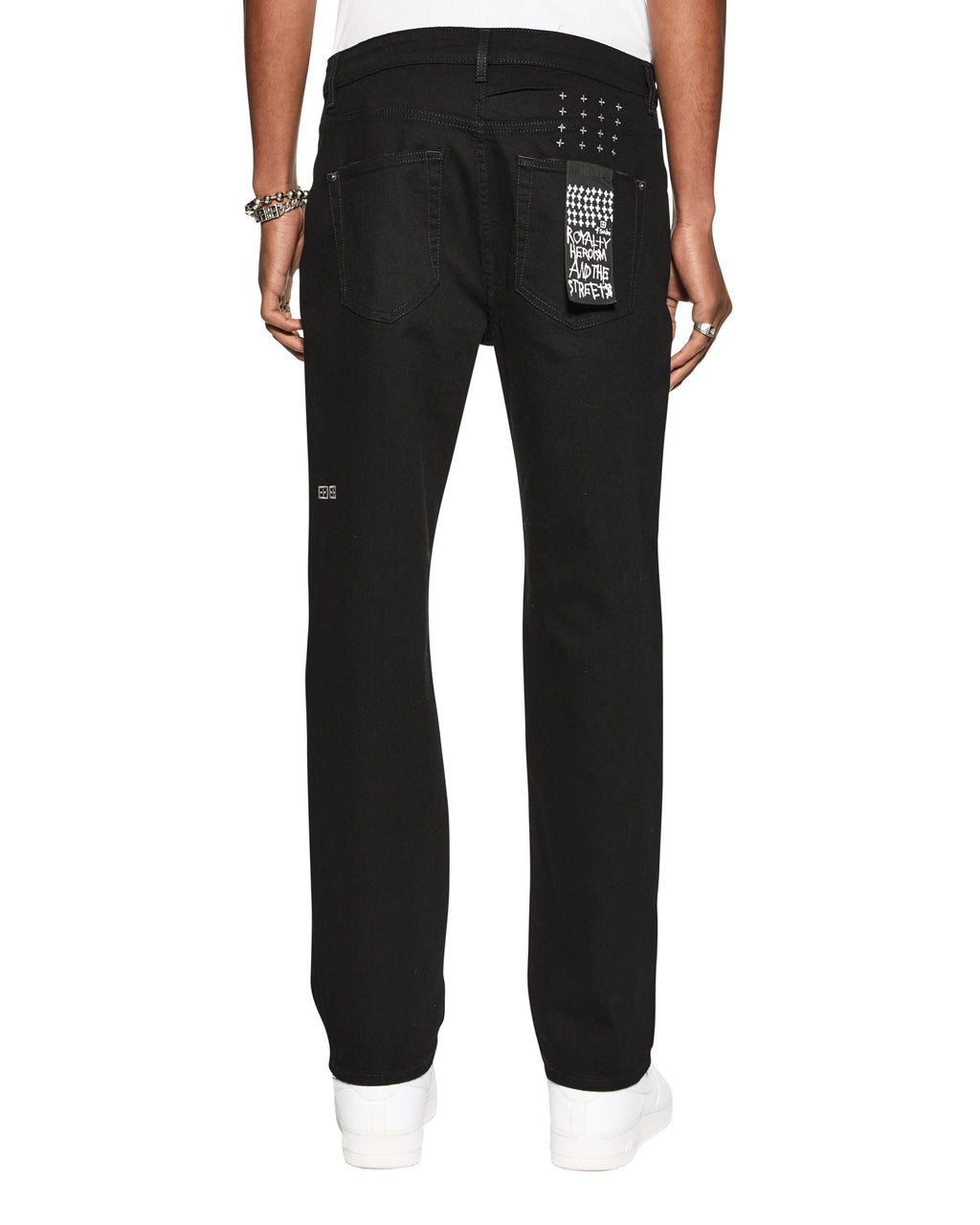 MENS HAZLOW BLACK JACK DENIM JEANS