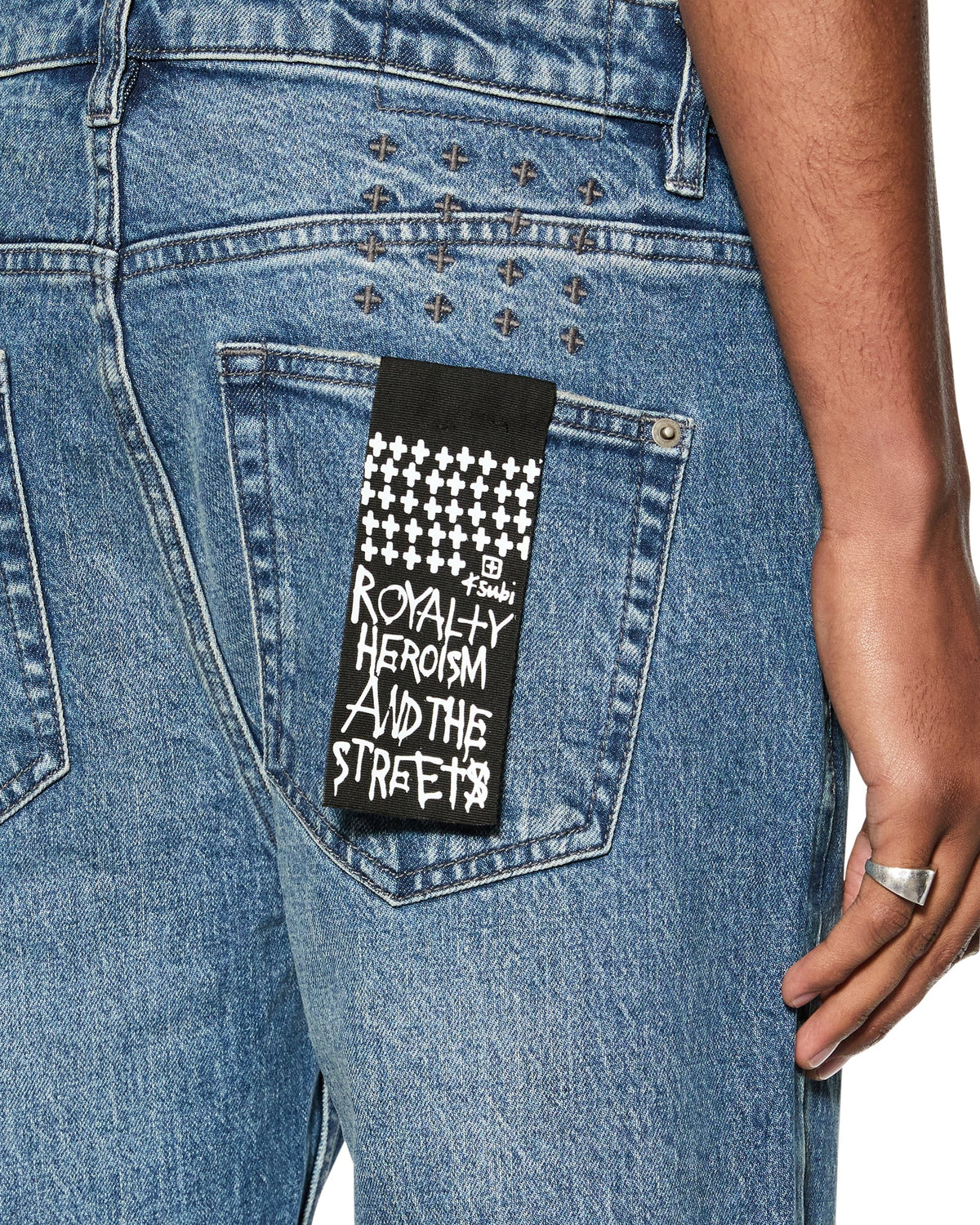 MENS HAZLOW MIDS DENIM JEANS