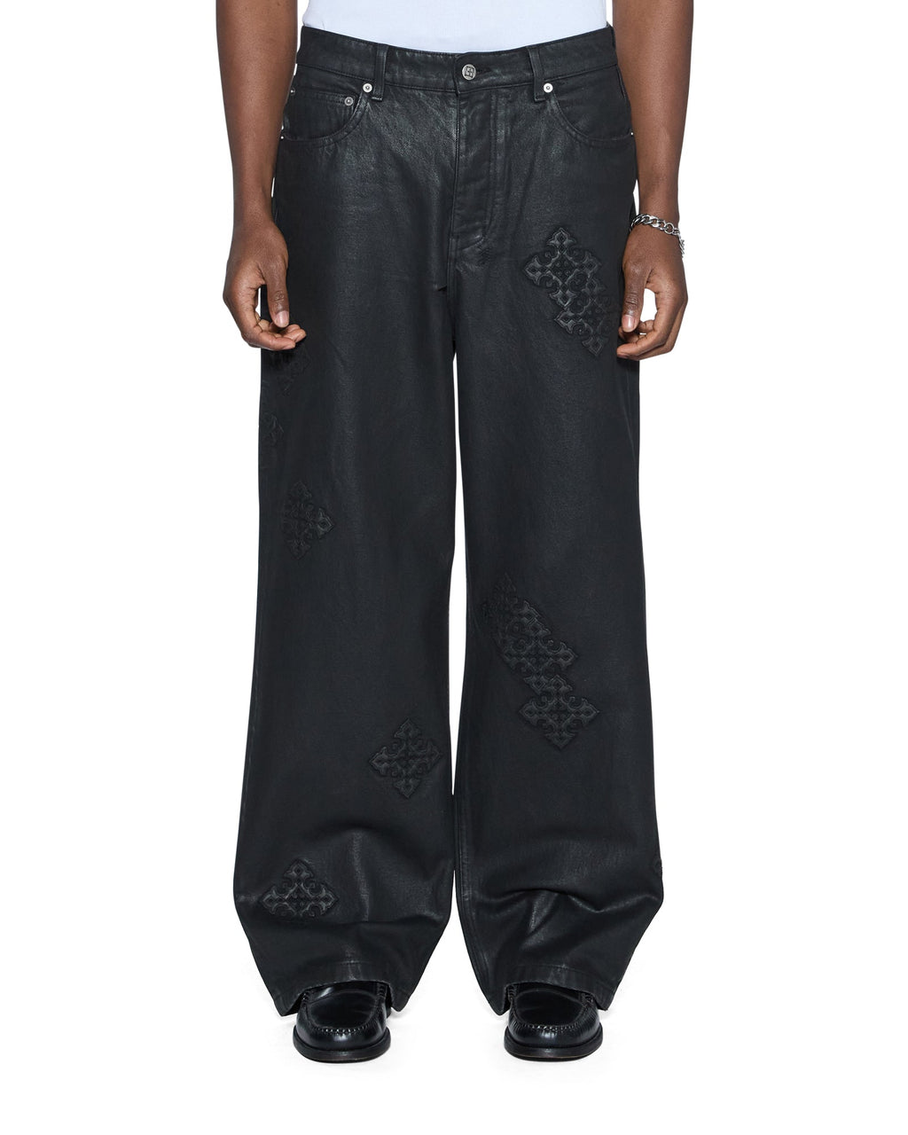 Mens Maxx Backstage Stardom Relaxed Denim Jeans - Black