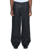 Mens Maxx Backstage Stardom Relaxed Denim Jeans - Black