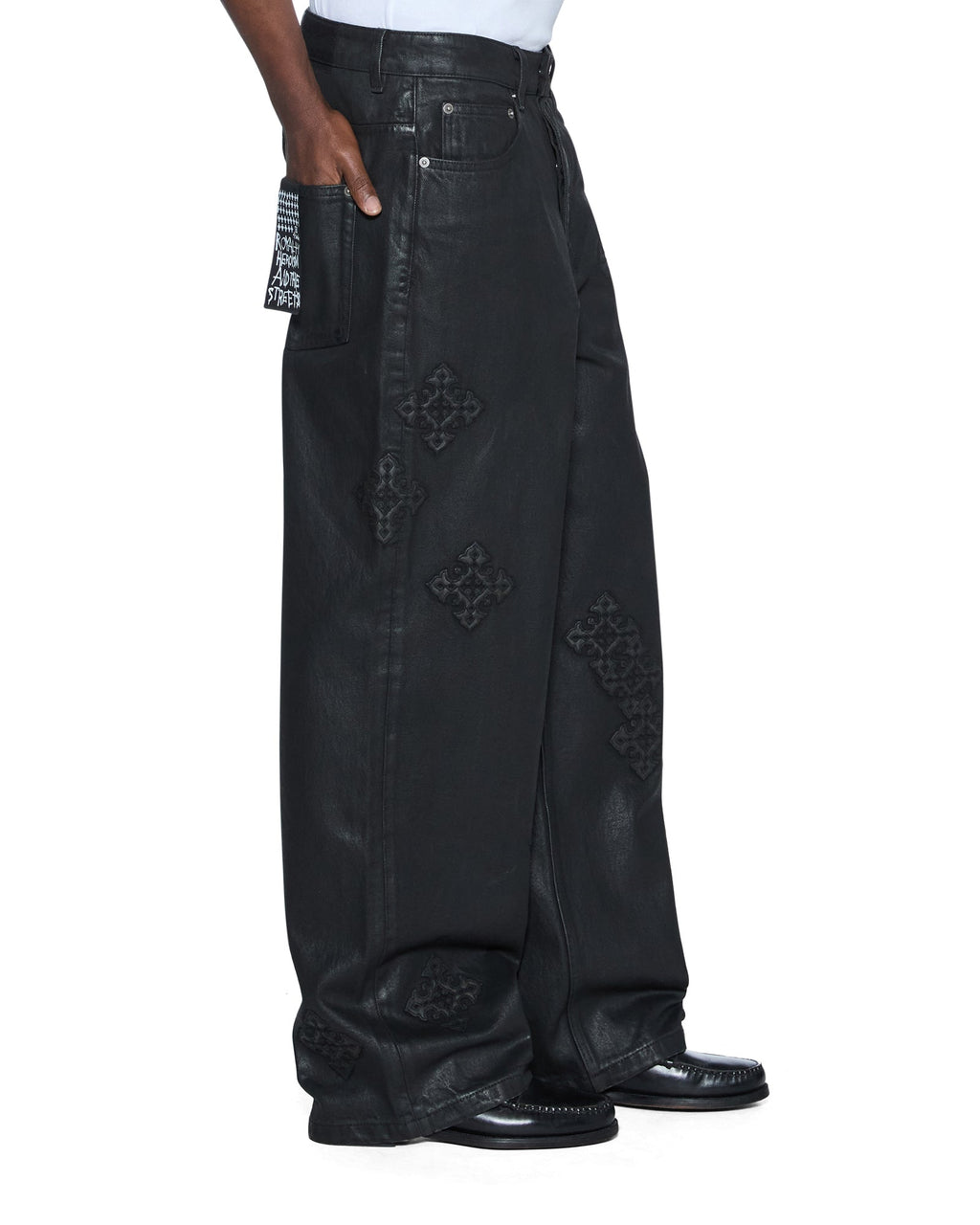 Mens Maxx Backstage Stardom Relaxed Denim Jeans - Black