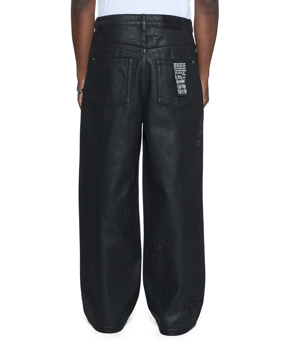 Mens Maxx Backstage Stardom Relaxed Denim Jeans - Black