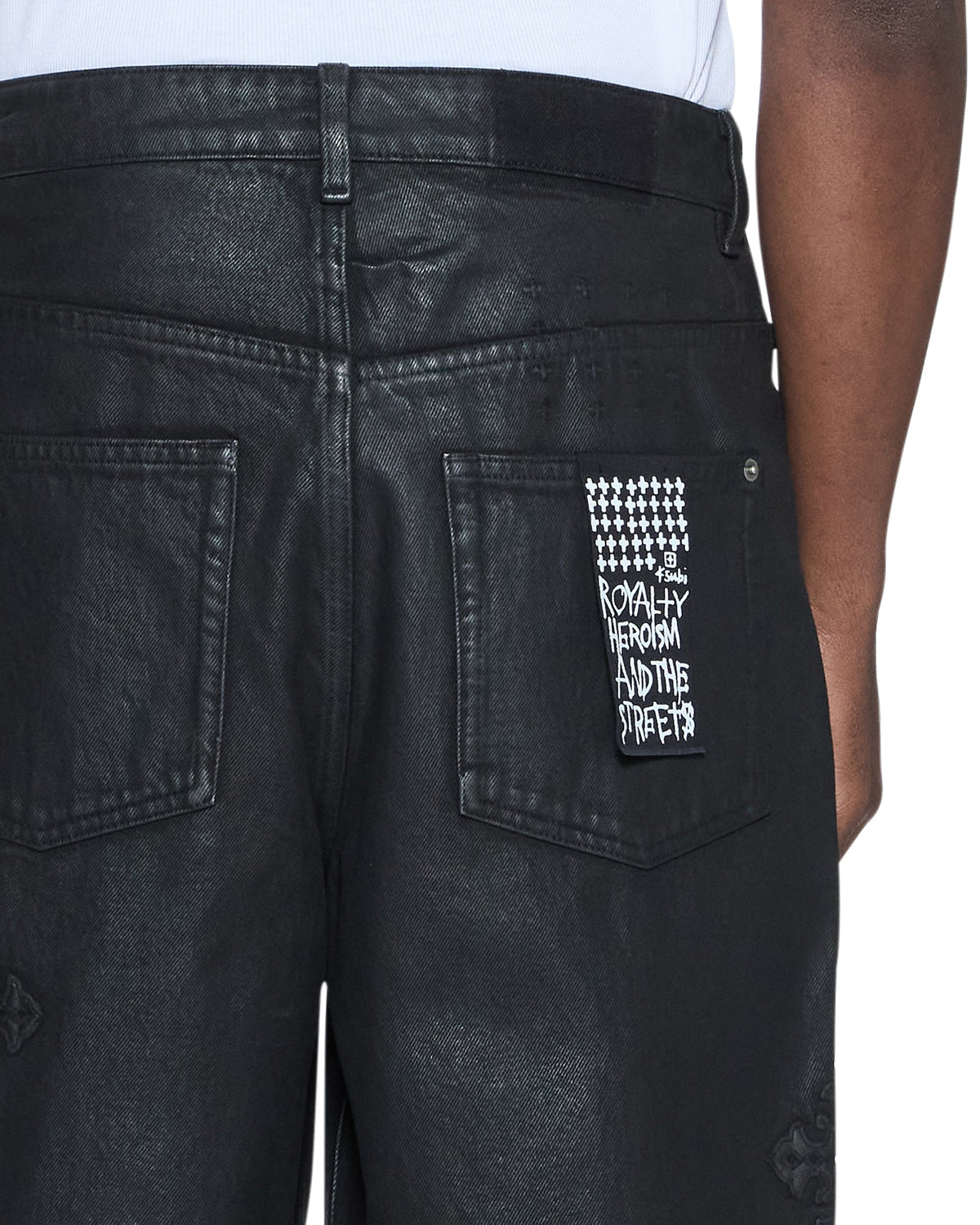 Mens Maxx Backstage Stardom Relaxed Denim Jeans - Black