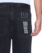 MENS MAXX NOIR DENIM JEANS
