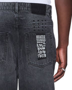 MENS MAXX VILLIAN GREY DENIM JEANS