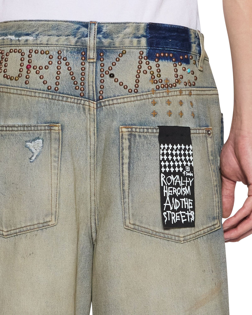 Mens Maxx Workshop Chaos Relaxed Pants - Denim