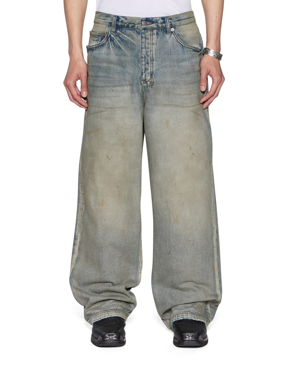 Mens Maxx Workshop Chaos Relaxed Pants - Denim