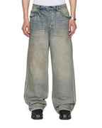 Mens Maxx Workshop Chaos Relaxed Pants - Denim