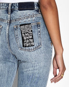 WOMENS MELROSE HAVEN SPLITS DENIM JEANS