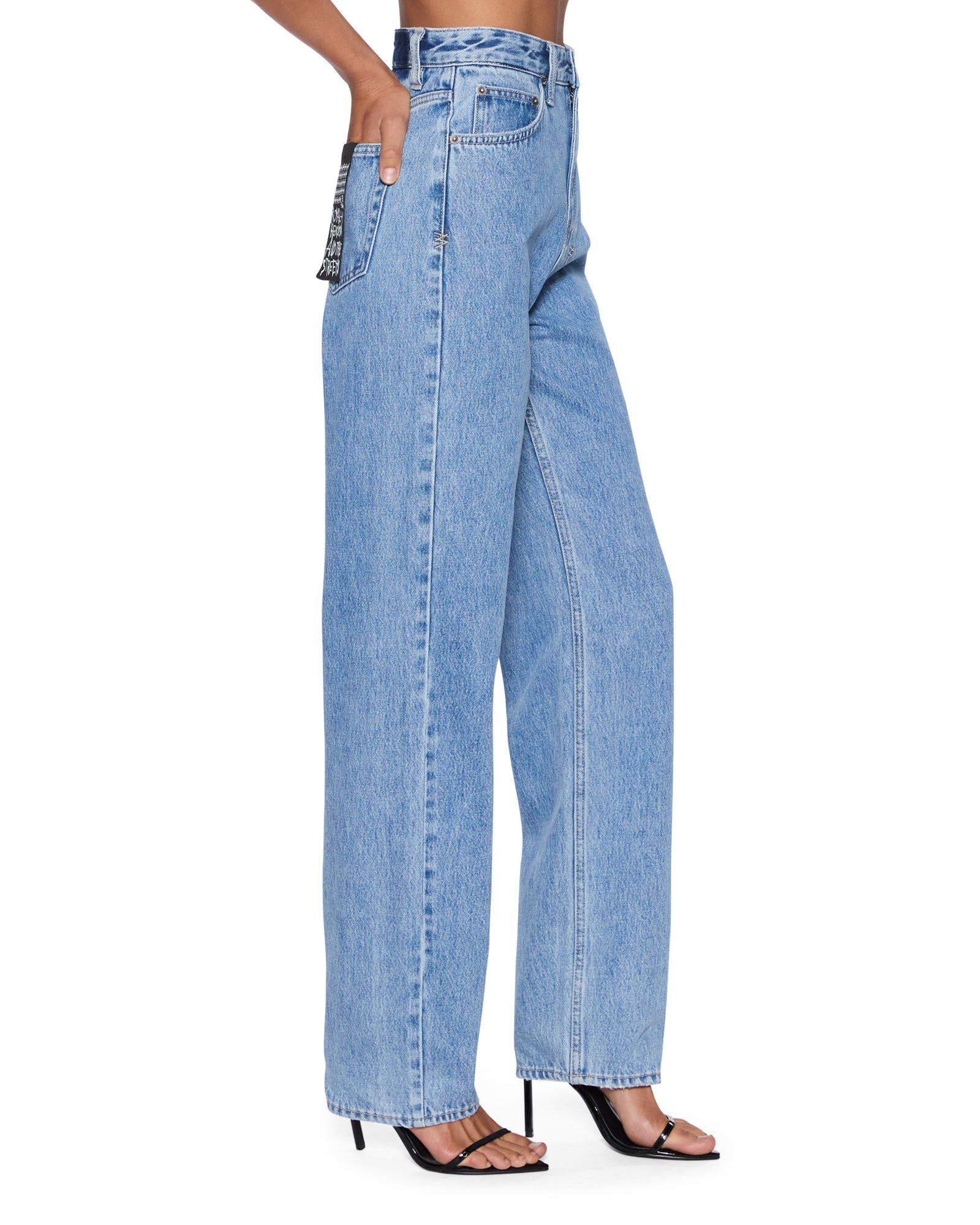 WOMENS PLAYBACK AUTHENTIK STRAIGHT DENIM JEANS
