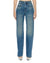WOMENS  PLAYBACK TEXAS BLUE STUDDED RELAXED DENIM JEANS
