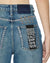WOMENS  PLAYBACK TEXAS BLUE STUDDED RELAXED DENIM JEANS