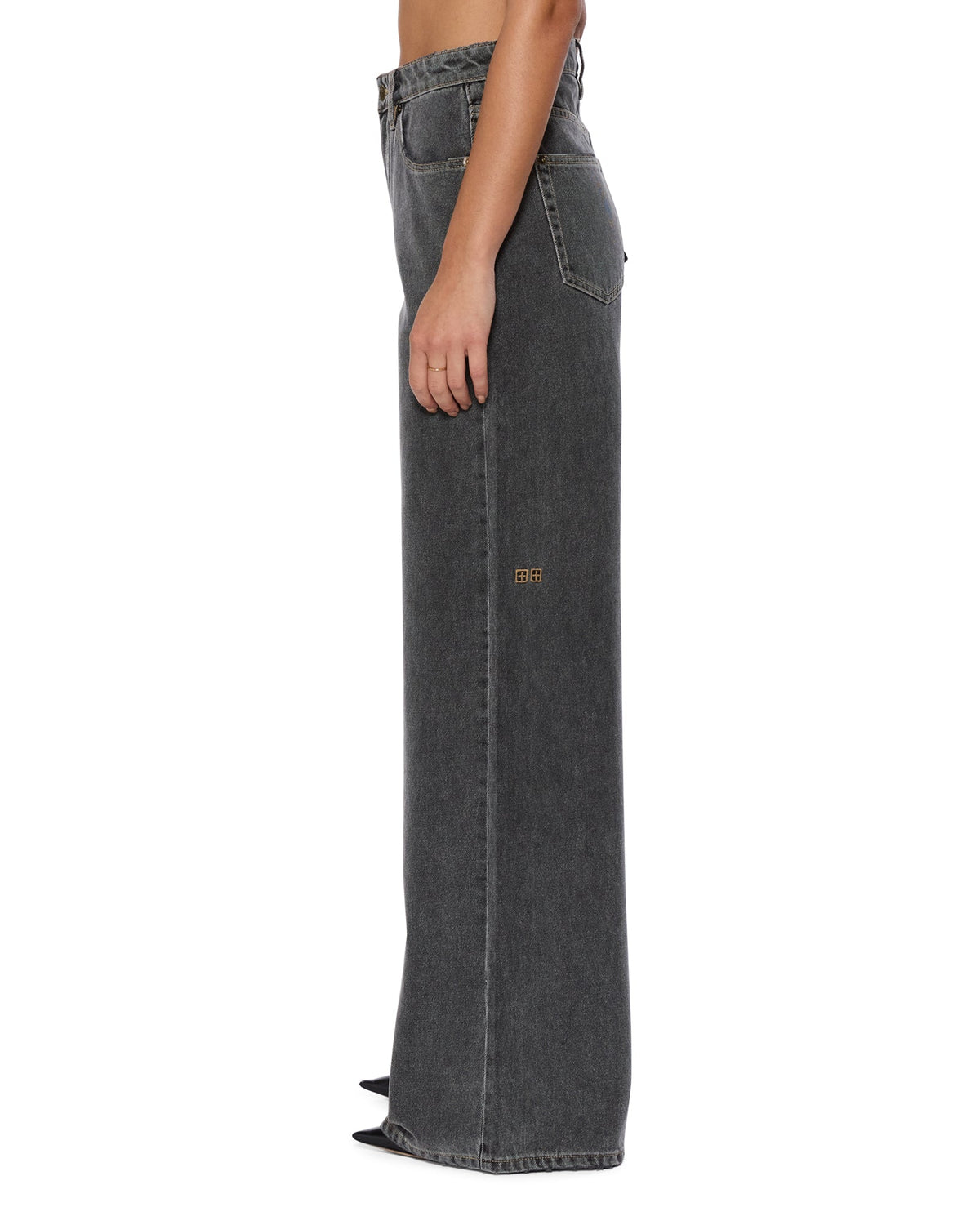 WOMENS STRIDER CINDER DENIM JEANS