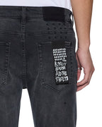 MENS VAN WINKLE 3RD DEGREE BLACK 99 DENIM JEANS